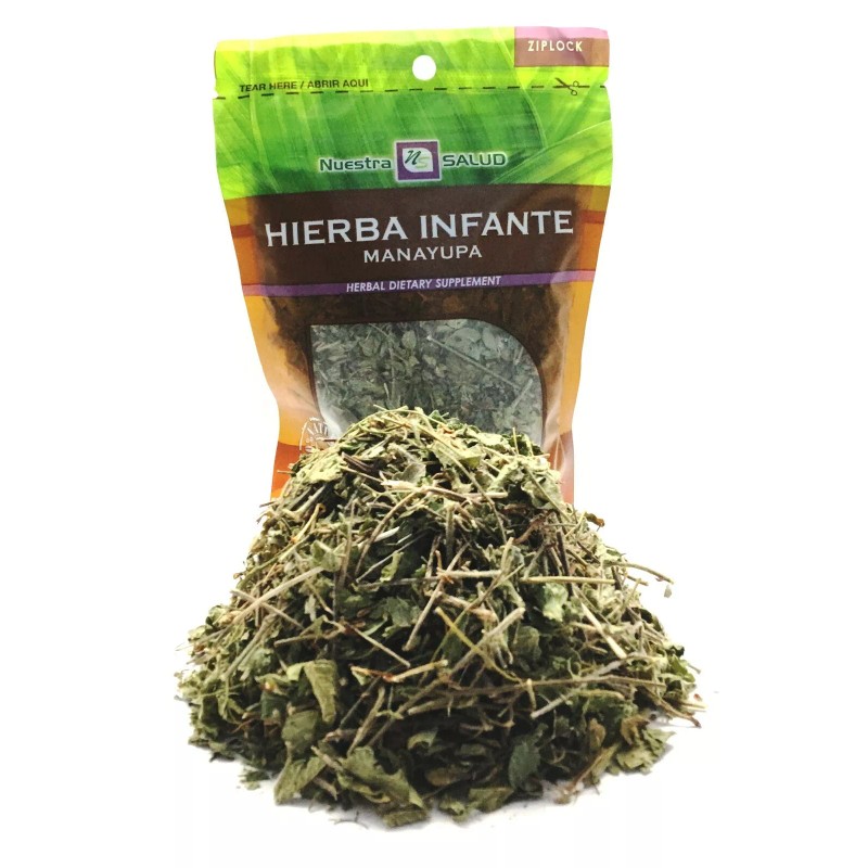 Nuestra Salud Manayupa Tea - Hierba Infante Te Herbal (90g)