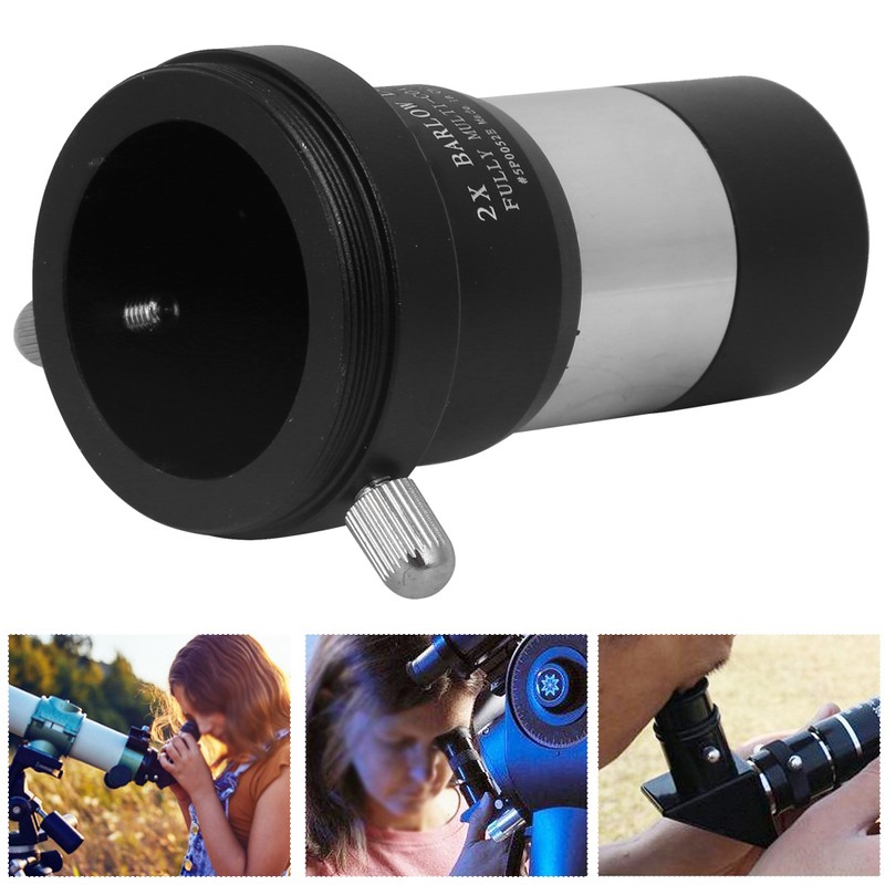 Datyson 1.25 Inch Multi Coating 2X Magnification Lens Astronomical Telescope