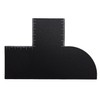 Lyreh Hairdressing Improvement Card, Reusable Hairline Shaping Tool with Measuring