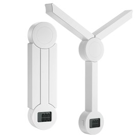 Folding Food Scale,Digital Kitchen Scale,Highly Accurate Compact Small Scale with LCD Display,Portable Food Scale Multiple Units Supported, Travel Food Scale for Measuring Intake of Healthy