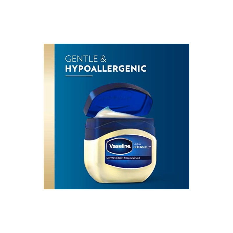 Vaseline Petroleum Jelly Original 3 Count Provides Dry Skin Relief