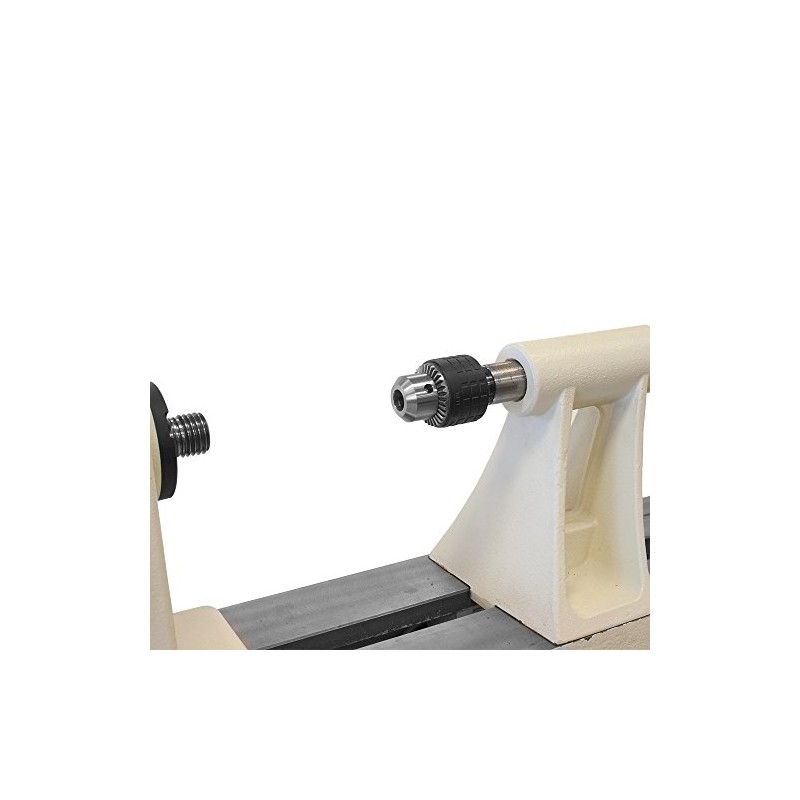 Peachtree Woodworking Supply 1/2" Drill Chuck with Tapered Lathe Mount