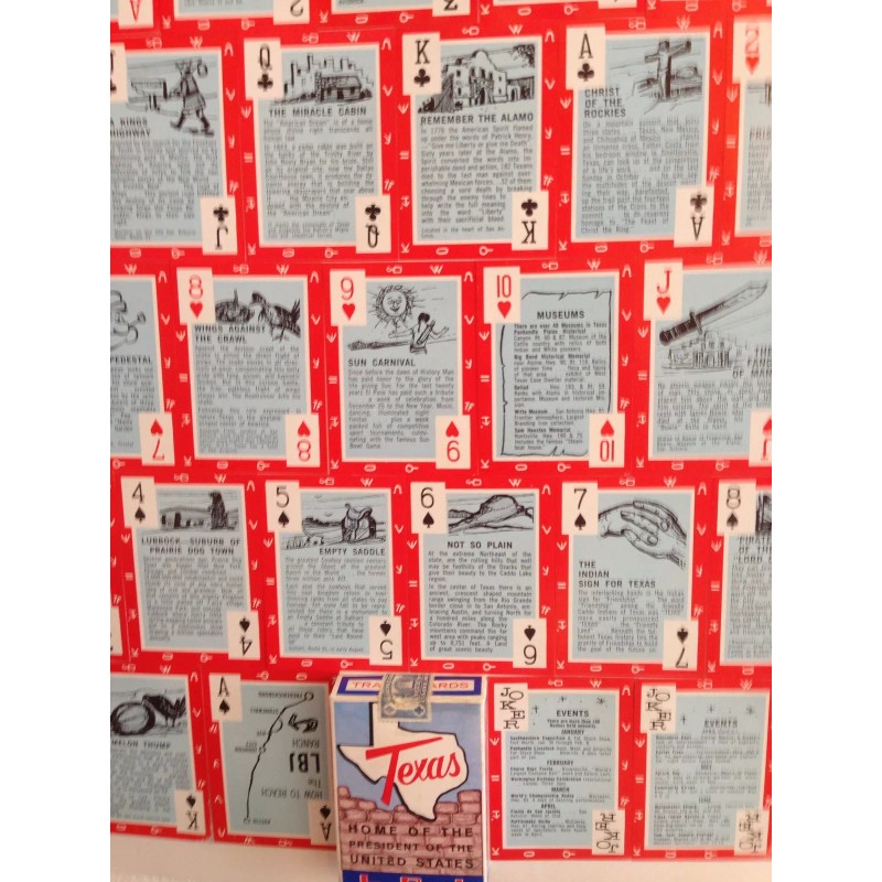 VINTAGE TEXAS LBJ PLAYING CARDS