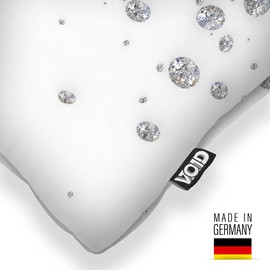 VOID Diamonds Stones Jewellery Cushion Cover Sofa Cushion Decorative Outdoor Cushion Decorative Cushion Size: 40 x 40 cm