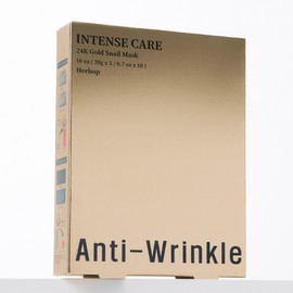 Herhoph Intense Care 24K Gold Snail Sheet Mask (10ea) / 헤르홉 인텐스 케어 24케이 골드 스네일 시트 마스크 (10 ea)