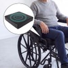 PEPE Mobility Wheelchair Cushion 42 cm (16.5"), Pressure Relief, Black