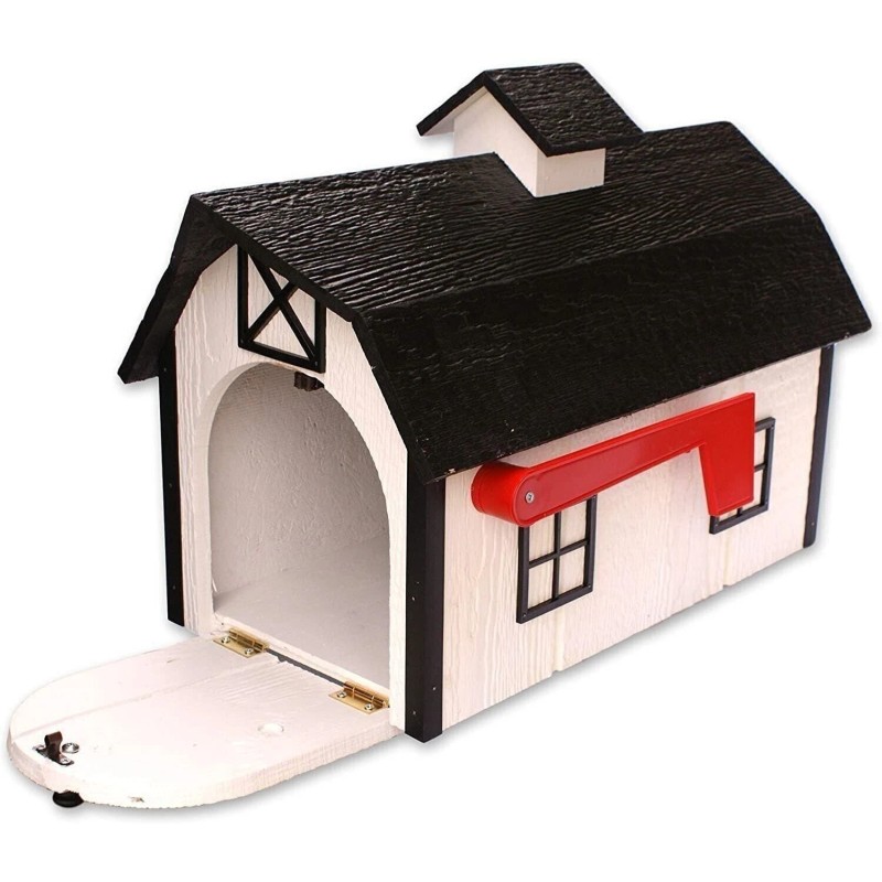 AmishToyBox.com AmishToyBox.co - Forest Green with White Trim