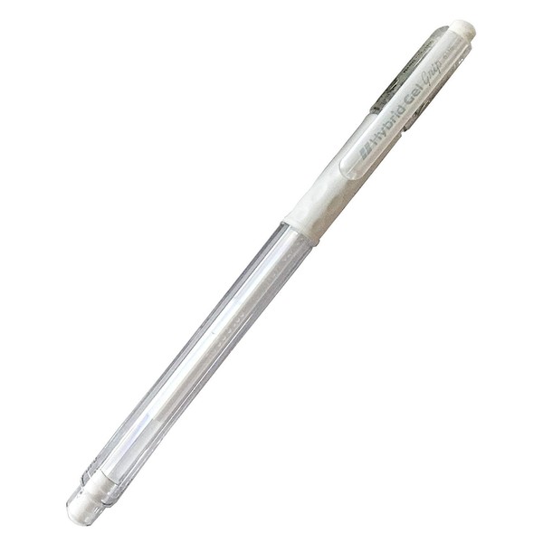 PENTEL 3er Pack Gel Tintenroller Stifte Hybrid Gel-griff K118L, weiß