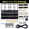 Soldering Practice Kit, 4-Bit Digital Clock Kit with Lighting Adjustment,