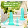 Threlaco 4 Pcs Facial Cupping Set Silicone Massage Cups Vacuum