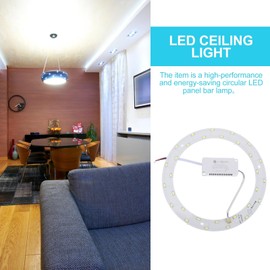 UKCOCO Pack of 3 5730 Ceiling Light Source Board Ring White