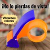 J.H. Company 2 Pz Despachador Cinta Canela Adhesiva Cortador Diurex
