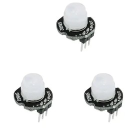 SR602 Mini Motion Sensor Detector Module SR602 Pyroelectric Infrared PIR Sensory Switch Bracket for Arduino DIY Electronic 3pcs