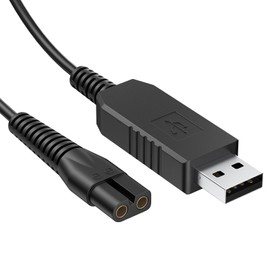 Replacement Charger Compatible with Wahl Shaver, Ancable Charging Cable Compatible with Wahl Colour Pro Cordless Clipper (Black)