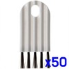 50-Pack Multi-purpose Cleaning Brushes for Tumbler Lid Crevices Bottle Cleaning