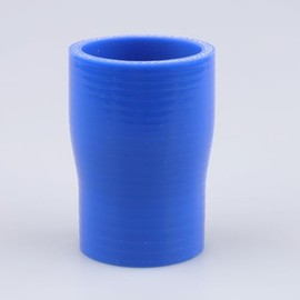 AC PERFORMANCE AC PERFORMANCE ID 1.75" to 1.5" (44mm to 38mm) Straight Reducer, Length 3" (76mm), 3-Ply Reinforced, Universal Automotive Pure Silicone Hose, Blue
