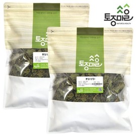 Tojong Maeul 국산 뽕잎(상엽) 300g X 2개 Korean Mulberry Leaves (Sangyeop) 300g X 2 Packs