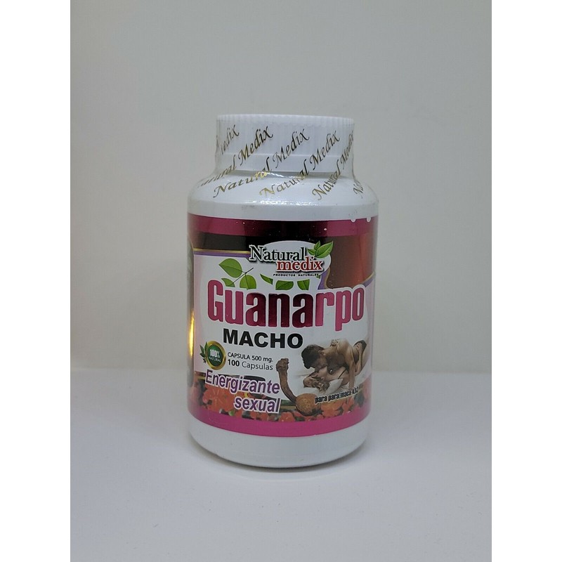 HUANARPO MACHO 100 CAPS 500mg EA MALE ENERGY SUPPORT 100%