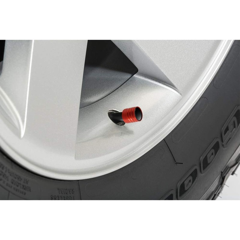 iPick Image for GMC Logo in Black on Red Aluminum