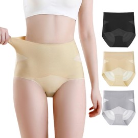 woooyea Postpartum Compression Underwear High Waisted Full Coverage Tummy Control Panties Assorted Size 6