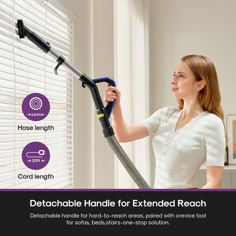 Eureka Lightweight Powerful Upright Vacuum Cleaner for Carpet and Hard