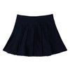 Bienzoe Girls School Uniform Skirt: Kids Adjustable Waist Stretchy Skort