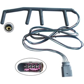 NMN Precision 4 Wire Diesel Glow Plug Wiring Harness 038971220C Compatible with 2002-2003 VW TDI 2002-2003 VW New Beetle TDI 2002-2003 VW Golf T