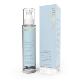 Theorie Marula Oil Hair Serum | Marula & Argan Oil Controls Frizz, Restores Shine | For All Hair Types | Including Keratin Treated and Coloured Hair | 60 ml