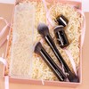 MAANGE 3 PCS Foundation Makeup Brush Set, Double-ended Contour Brush