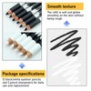 14PCS White Barber Pencil Set, Smudge-proof Beard Shaping Guide Pen