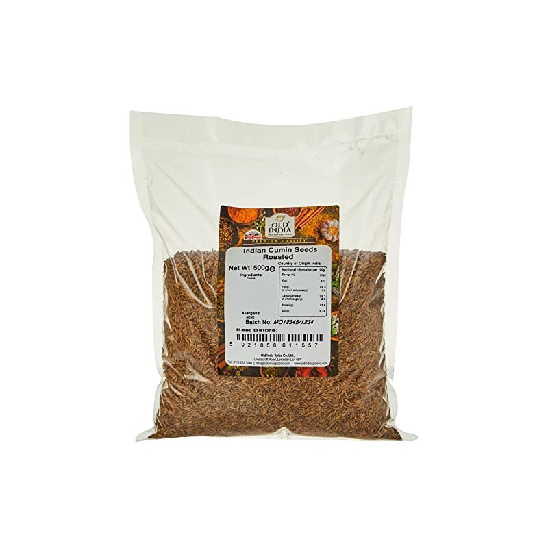 Old India Indian Cumin Seeds Roasted 500g