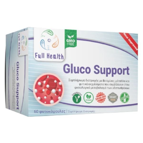 Full Health Gluco Support 60 veg.caps