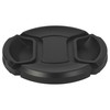 vhbw Lens Cap 62 mm Inner Grip Snap On Black