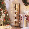 TUTOTAK Bookshelf, 6-Tier Tall Book Shelf, Narrow Bookcase for Small