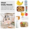 Clastyle Women Lunch Box Bag Flower Large Camping Adult Lunch
