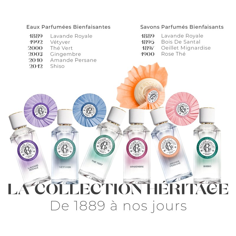 Roger & Gallett Heritage Collection Carnation Soap 100g