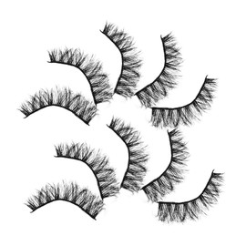 Healeved 20pairs Fake Eyelashes Women False Lashes Pack Natural Looking Makeup Accessory