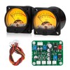 Dual Analogue VU Meter DB Panel Sound Level Indicator with