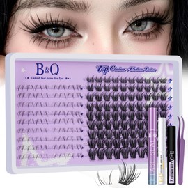 B&Q Bottom Lashes Clusters Wispy Eyelash Clusters Doll Cluster Eyelash Extensions