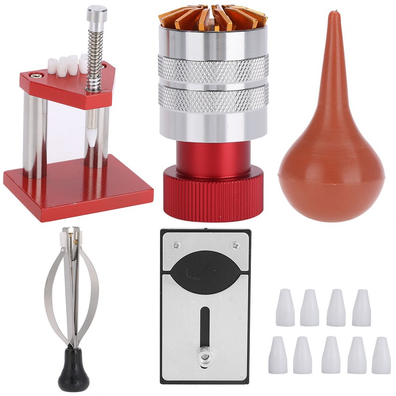 5Pcs Watch Repair Set Kit Rubber Dust Air Blower Watch