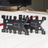 FLAMEER High Precision Tenon Card Gauge Metric and Scale Caliper