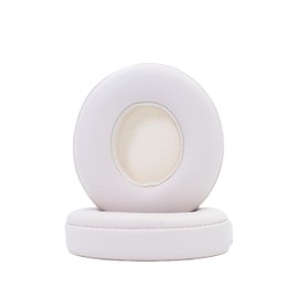 Replacement Ear Pads Compatible with Beats Solo 2.0 Solo 3.0 Wireless Headphones Soft Comfort Protein Leather Memory Foam Resilient（Pink.