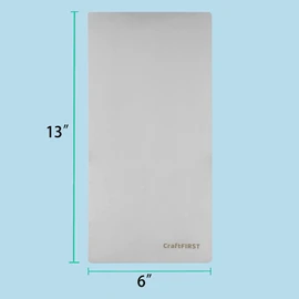 CraftFIRST Extended Plates Compatible with Gemini Junior Die Cutting and Embossing Machine 6x13"