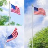 Flag Poles for Outside House Inground, 20ft Heavy Duty 13
