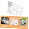 iplusmile Refrigerator Door Separator Dresser Drawer Organizers Grid Separator Fridge