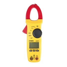 Gardner Bender Sperry Instruments DSA500A Digital Snap-Around Clamp Meter, 5 Function, 9 Range, 400-600V AC/DC, with Case, Measures Outlet & Panel Voltage, Yellow