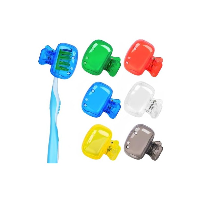Fundas para Cepillos de Dientes 6 Piezas, Capuchones para Cepillo