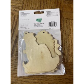 Kellys Crafts Kelly’s Crafts Wood And Felt Ornament Kit