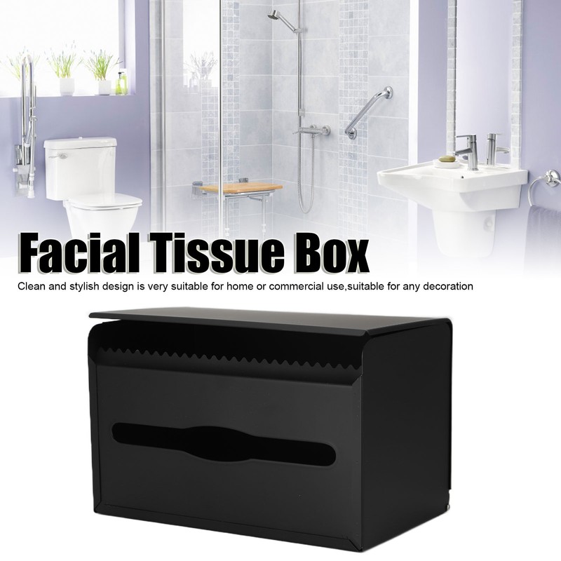 Tissue Holder Durable 304 Stainless Steel Tissue Box for Kitchen