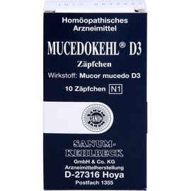 MUCEDOKEHL D 3 Suppositories Pack of 10